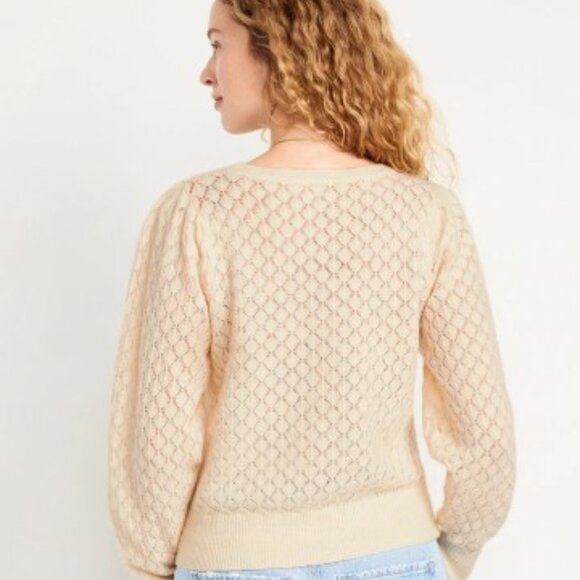 Pointelle Sweater - Picture 3 of 3